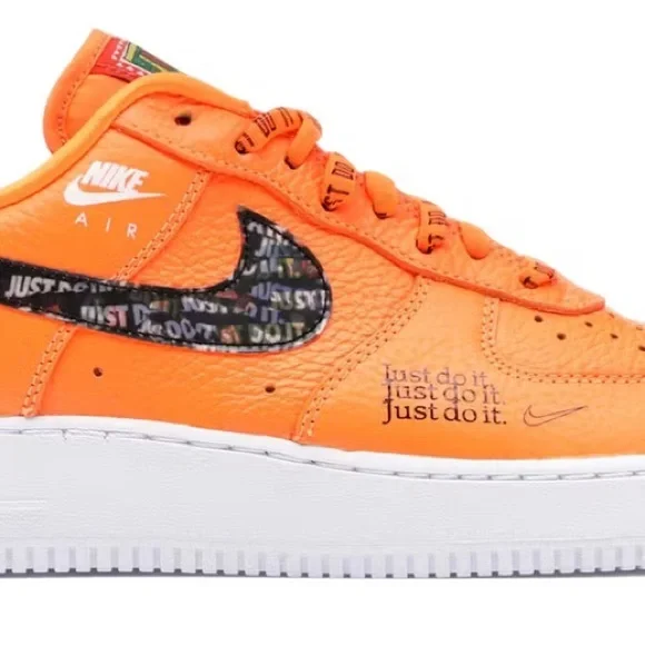 Men’s sz 12. Nike Bright Orange 'Just Do It' Sneakers - Picture 6 of 6